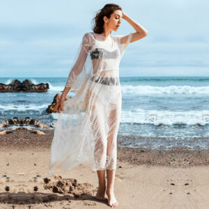 Cover-Up Bohemian White Long - One Size (FC10146W)