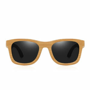 Γυαλιά Ηλίου από Ξύλο Bamboo με Γκρι Polarized Φακό (AC5210)