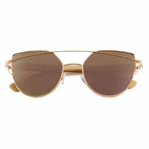 Γυαλιά Ηλίου Bamboo Cat Eye με Tea Polarized Φακό (AC4122)