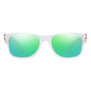 Παιδικά Γυαλιά Ηλίου Παιδικά Bamboo Wayfarer Style Crystal Με Chameleon Polarized Φακό (300)