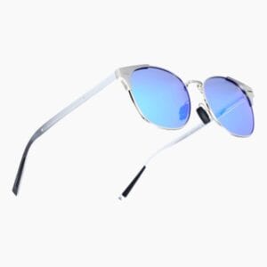 Γυαλιά Ηλίου Active Stainless Ασημί Σκελετός & Μπλε Polarized Φακός (AC8577)