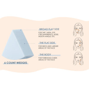 Focallure Σφουγγαράκι Make Up Blender | 6 Count Wedges